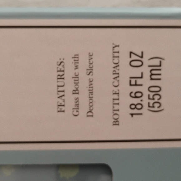 Glass Water Bottle 18.6FL OZ New - Picture 5 of 7